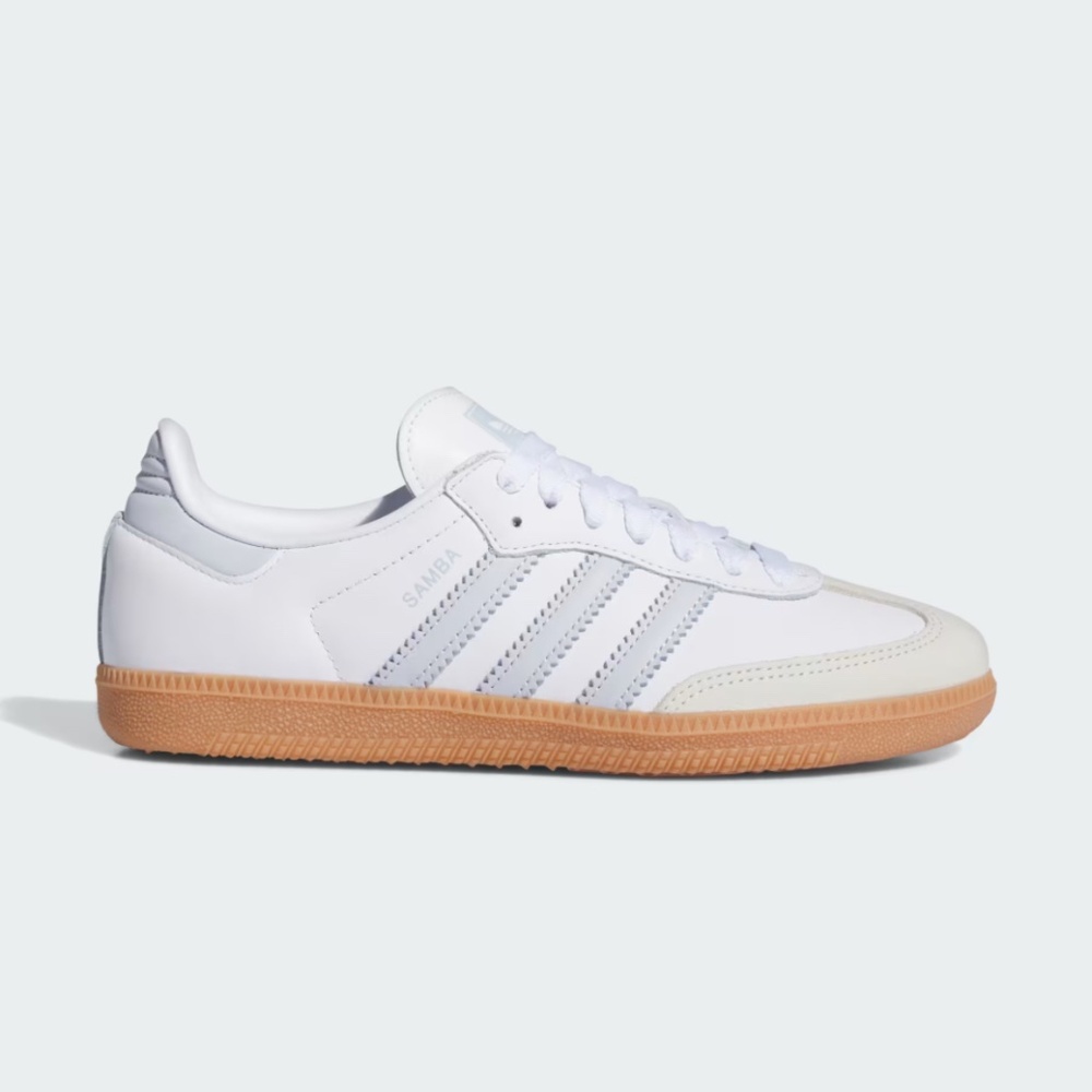 Adidas Sambas OG Halo Blue With Gum Soles NWT